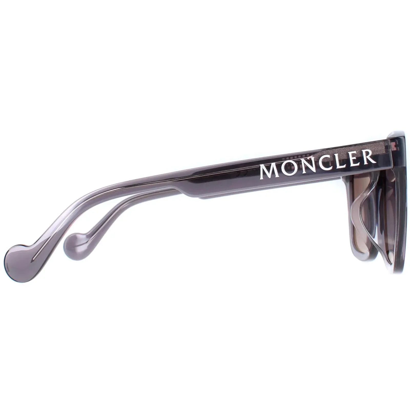 Moncler Moncler^Sunglasses ML0113-K 20C Shiny Transparent Grey Grey Gradient