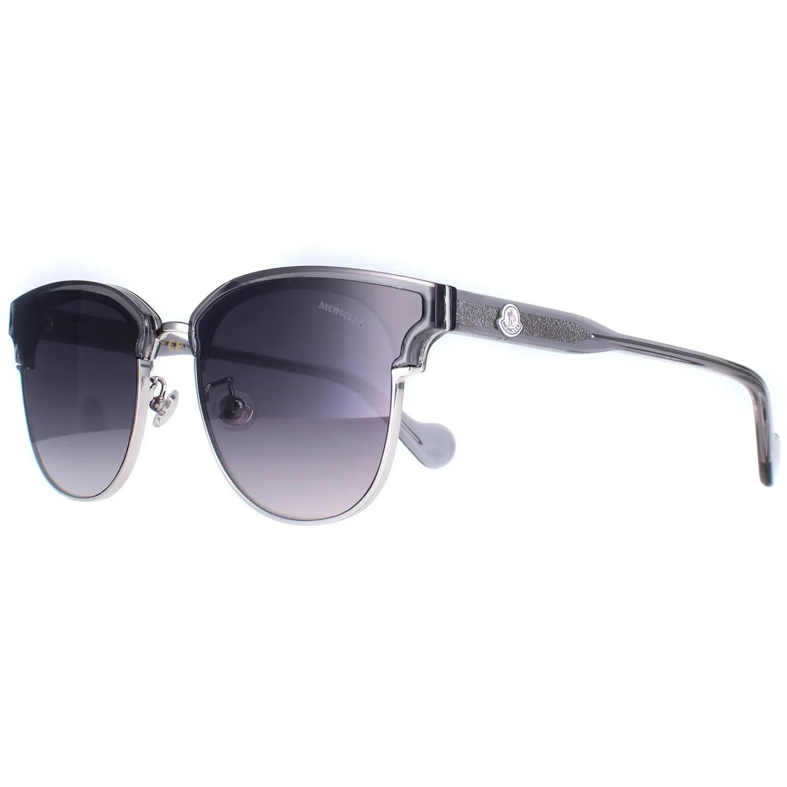 Moncler Moncler^Sunglasses ML0112-K 20C Shiny Transparent Grey Brown Pink Grad