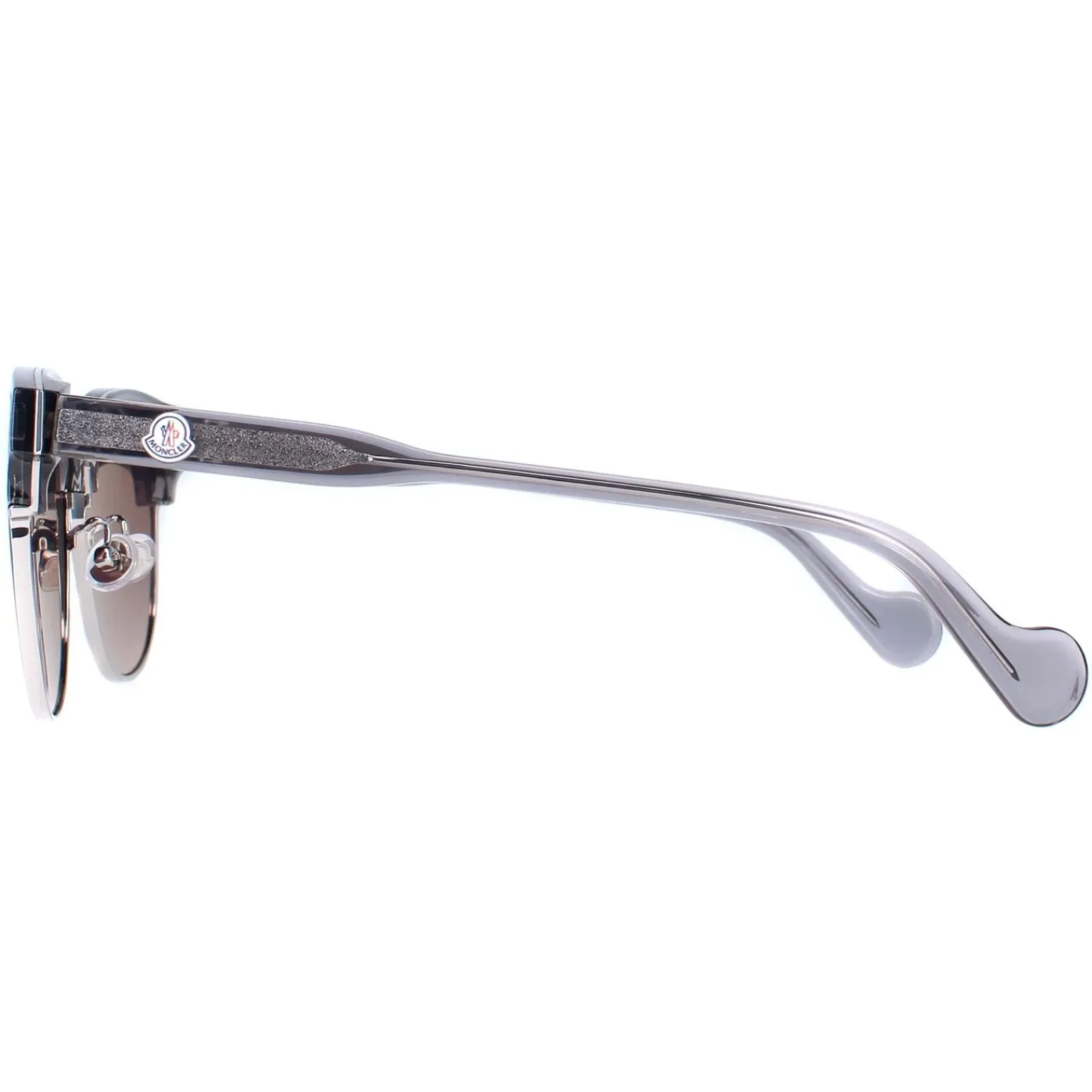 Moncler Moncler^Sunglasses ML0112-K 20C Shiny Transparent Grey Brown Pink Grad
