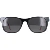 Moncler Moncler^Sunglasses ML0163-K 05D Black & Red Dark Grey