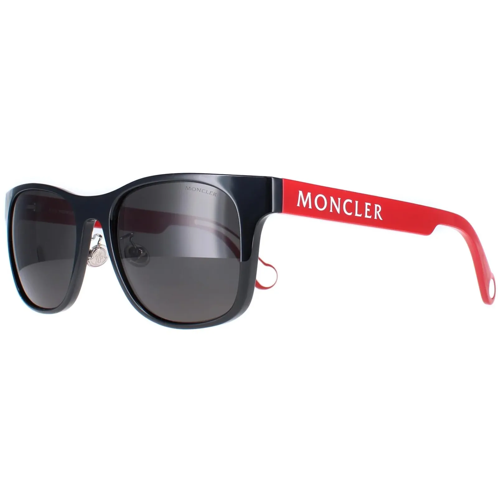 Moncler Moncler^Sunglasses ML0163-K 05D Black & Red Dark Grey