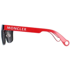 Moncler Moncler^Sunglasses ML0163-K 05D Black & Red Dark Grey