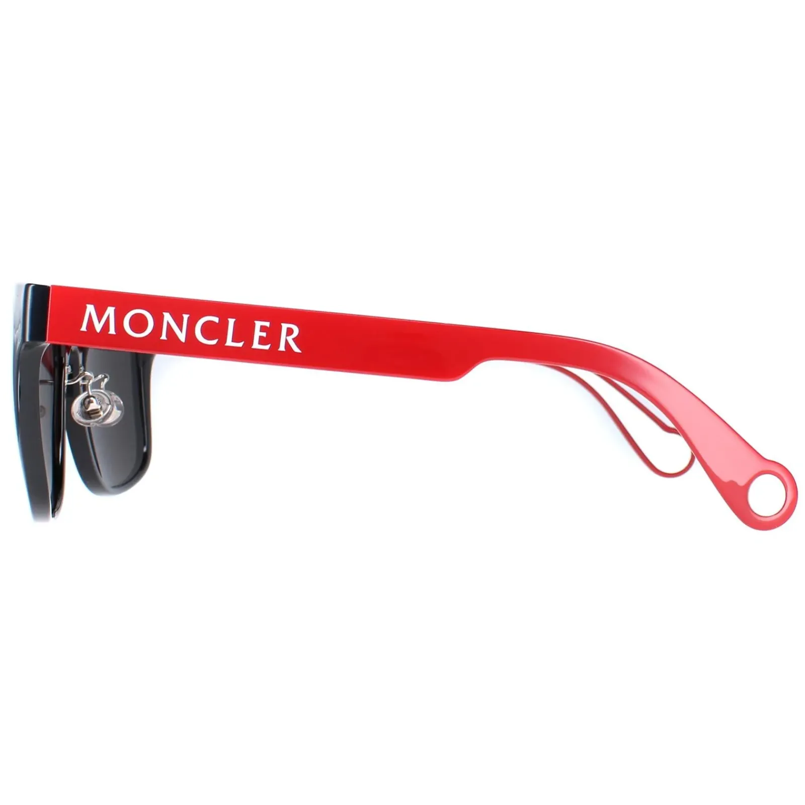 Moncler Moncler^Sunglasses ML0163-K 05D Black & Red Dark Grey