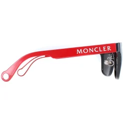 Moncler Moncler^Sunglasses ML0163-K 05D Black & Red Dark Grey