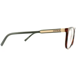 Mont Blanc Square^Glasses Frames MB0631 A56 Havana Gold