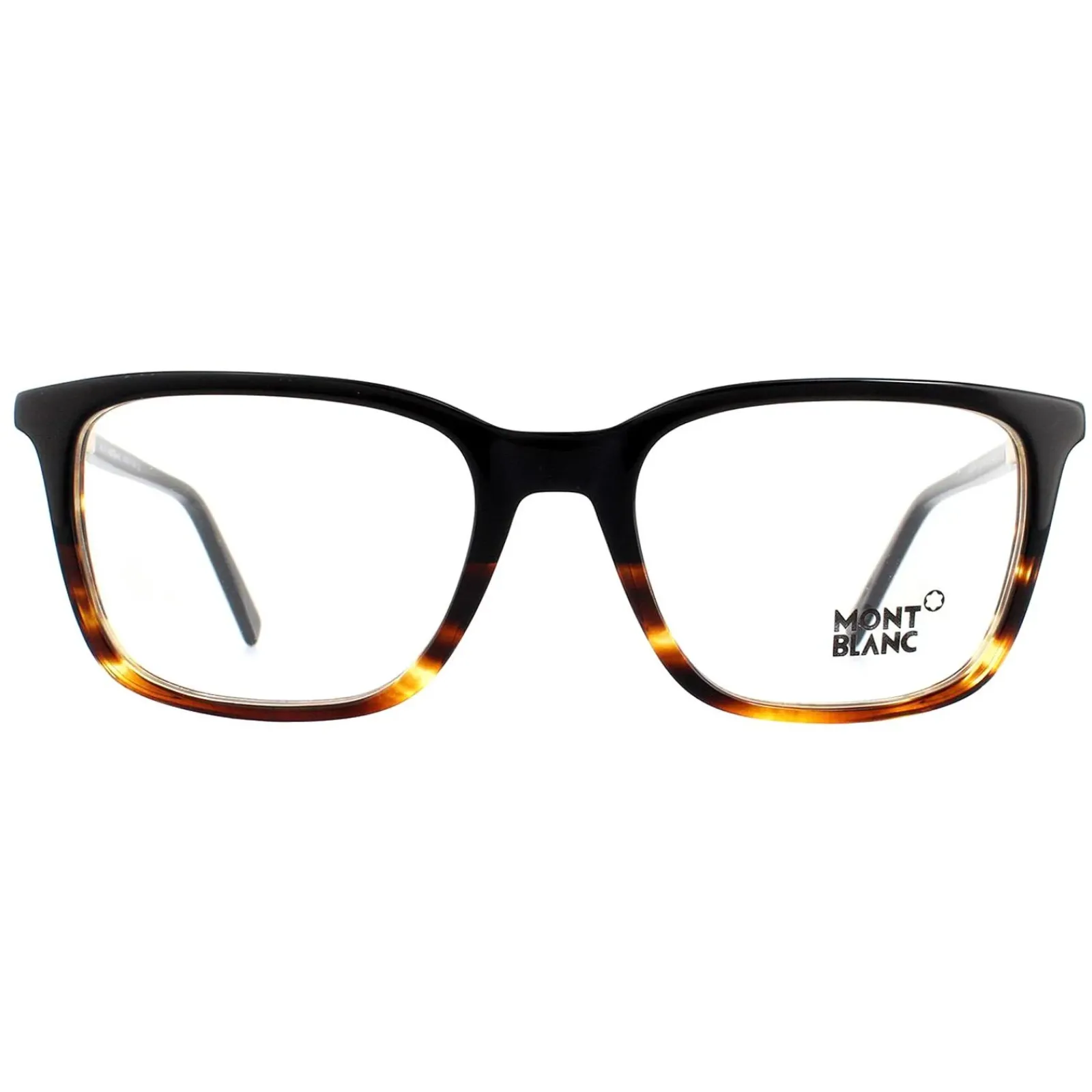 Mont Blanc Square^Glasses Frames MB0544 005 Black Havana 54mm