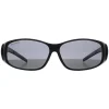 Montana Polarised|Rectangle^Fit Over Glasses Sunglasses MFO1 C Black Smoke Polarized