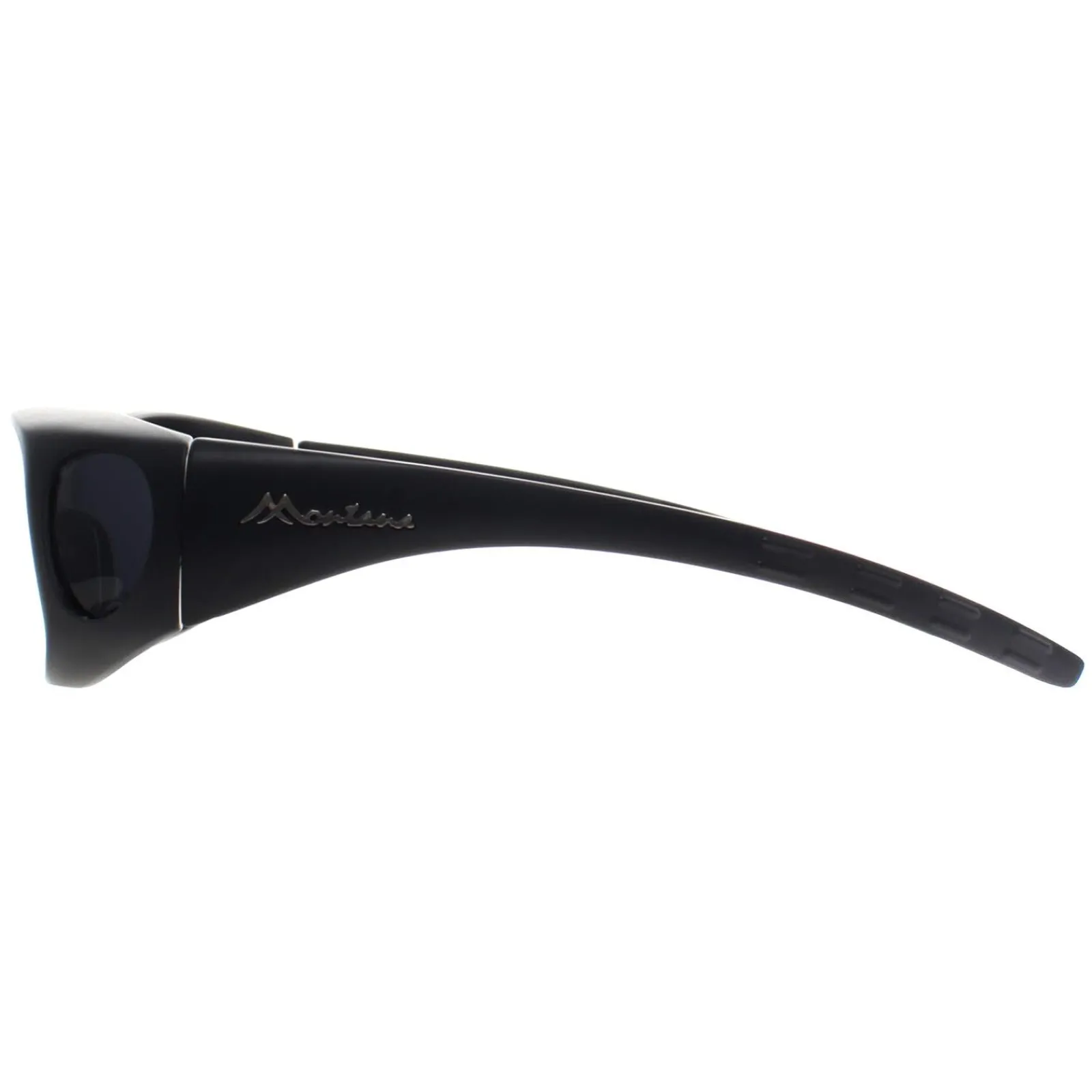 Montana Polarised|Rectangle^Fit Over Glasses Sunglasses MFO1 C Black Smoke Polarized