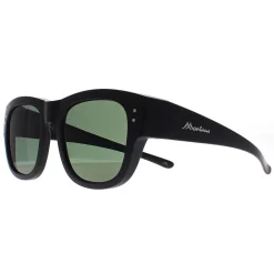 Montana Square|Polarised^Fit Over Glasses Sunglasses FO7 A Matte Grey G15 Polarized