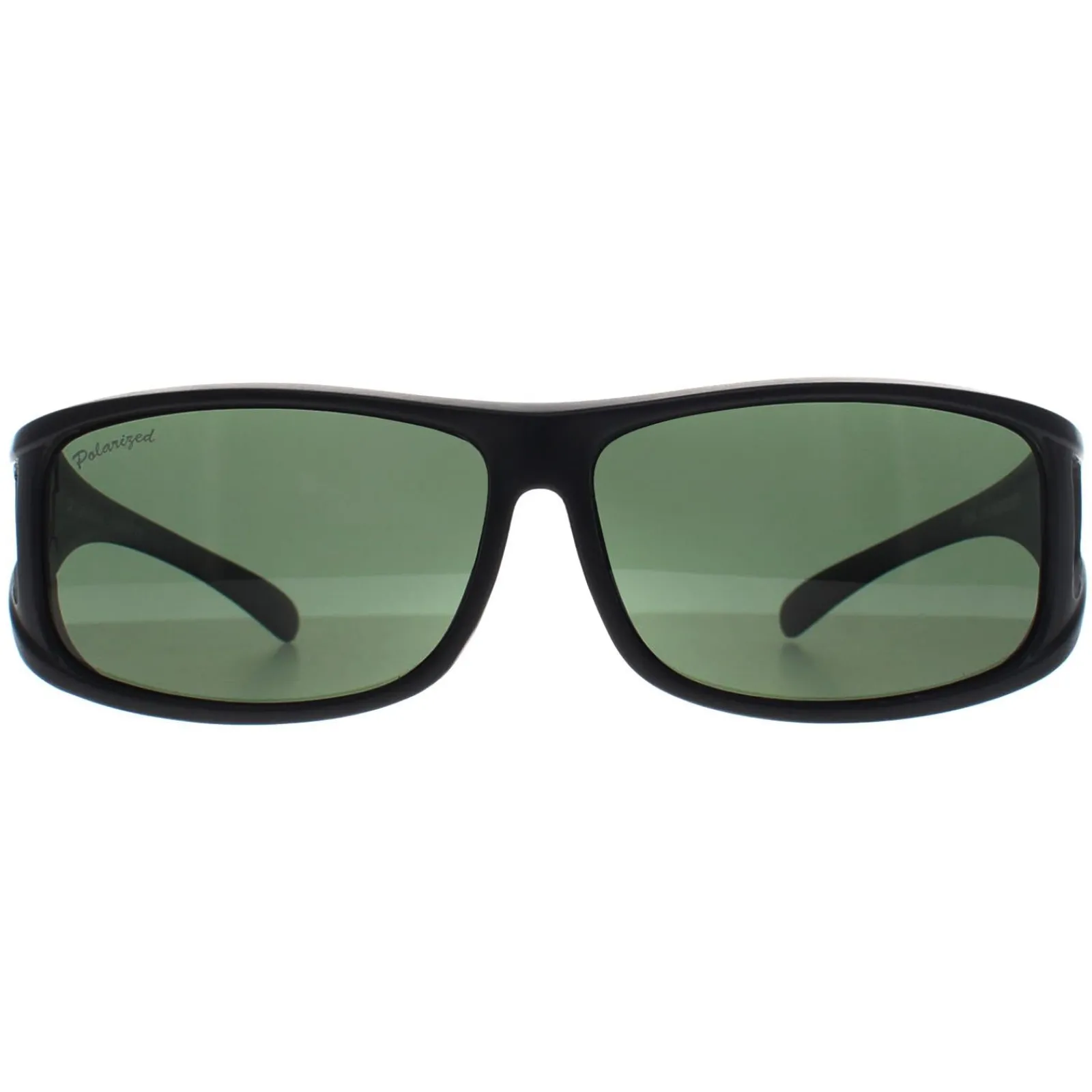 Montana Polarised|Rectangle^Fit Over Glasses Sunglasses FO5 A Matte Black G15 Polarized
