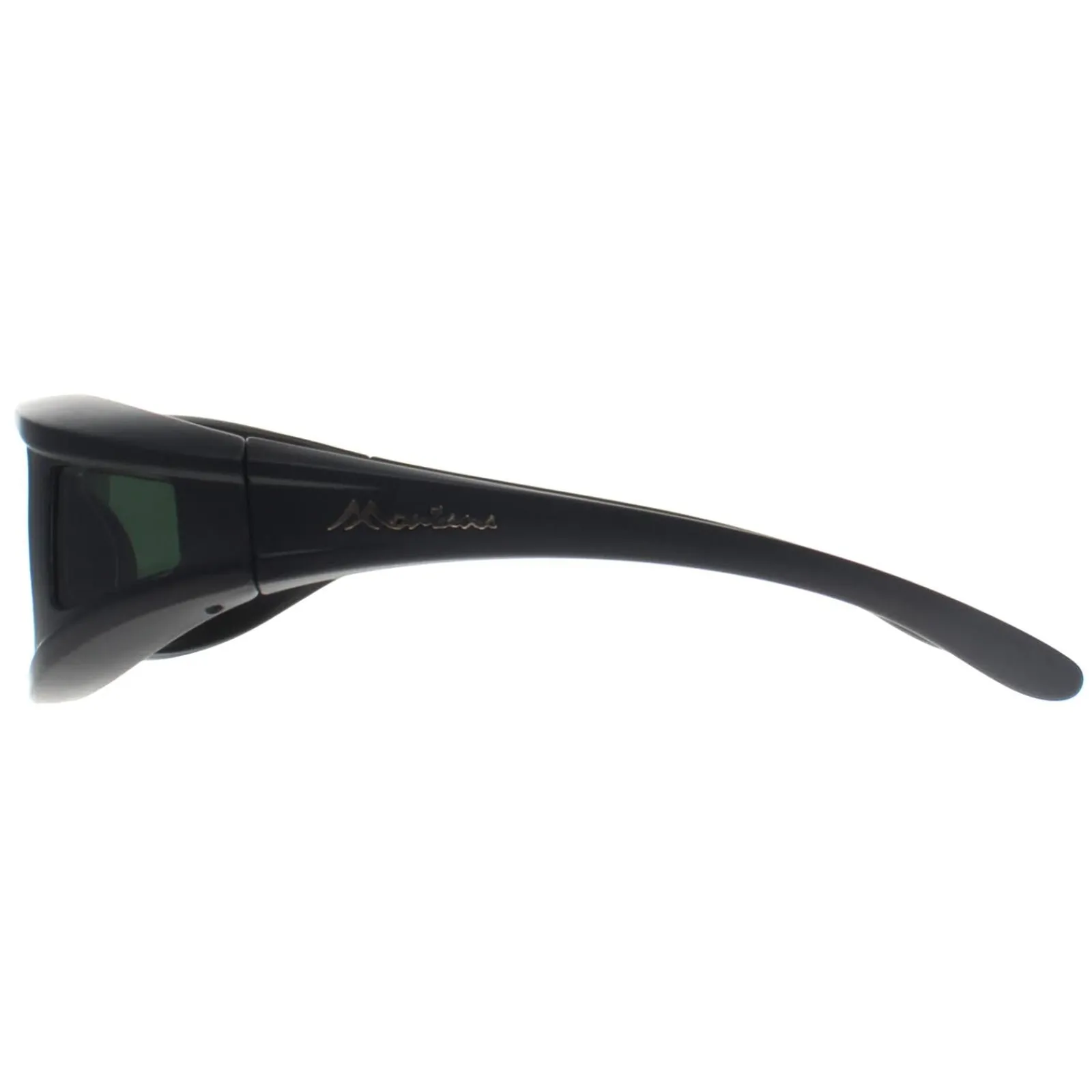Montana Polarised|Rectangle^Fit Over Glasses Sunglasses FO5 A Matte Black G15 Polarized