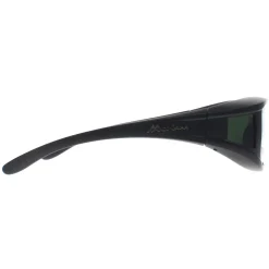Montana Polarised|Rectangle^Fit Over Glasses Sunglasses FO5 A Matte Black G15 Polarized
