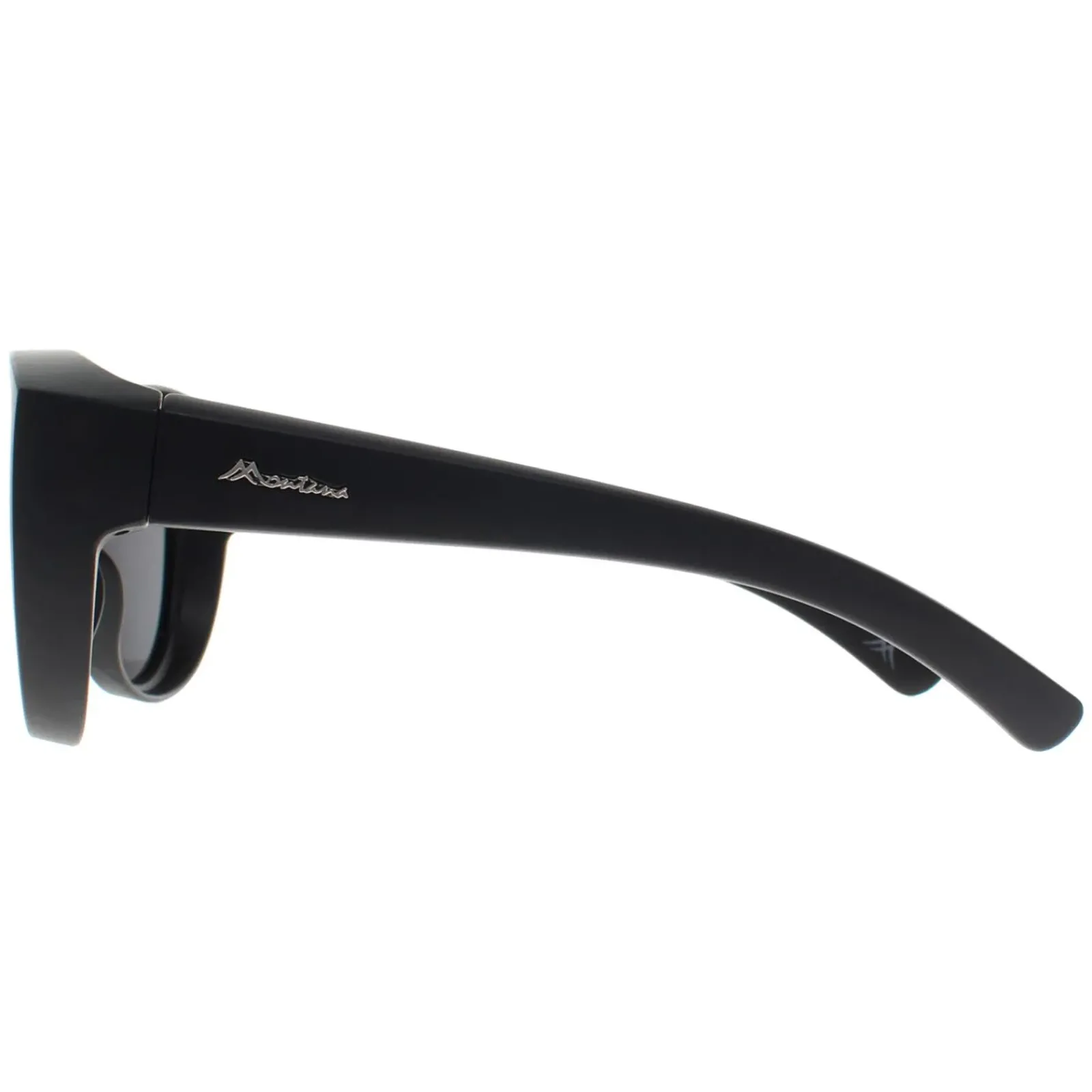 Montana Polarised|Butterfly^Fit Over Glasses Sunglasses FO8 Matte Black Smoke Polarized