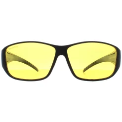 Montana Polarised|Rectangle^Fit Over Glasses Night Driving Sunglasses FO4 H Matte Black Ye