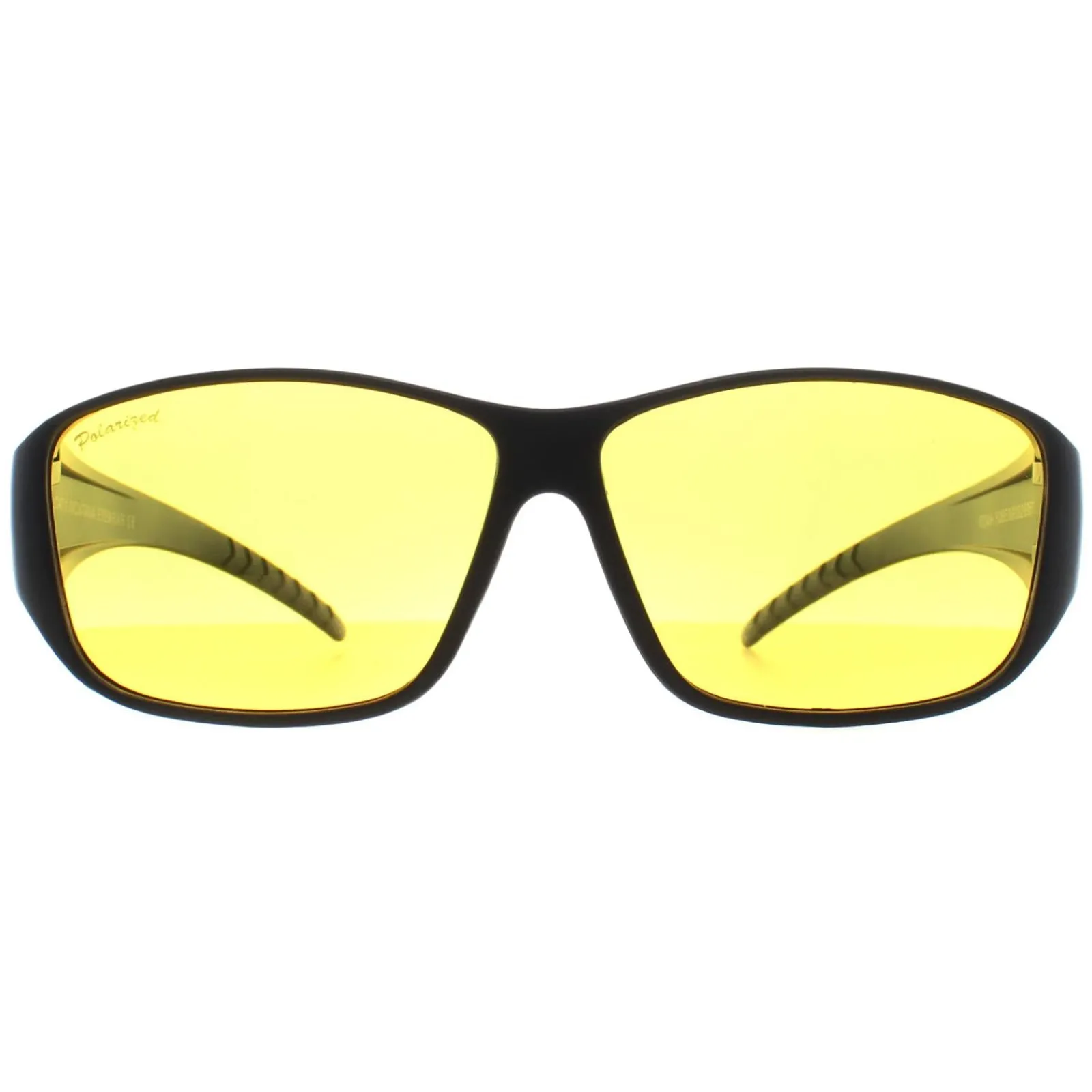 Montana Polarised|Rectangle^Fit Over Glasses Night Driving Sunglasses FO4 H Matte Black Ye
