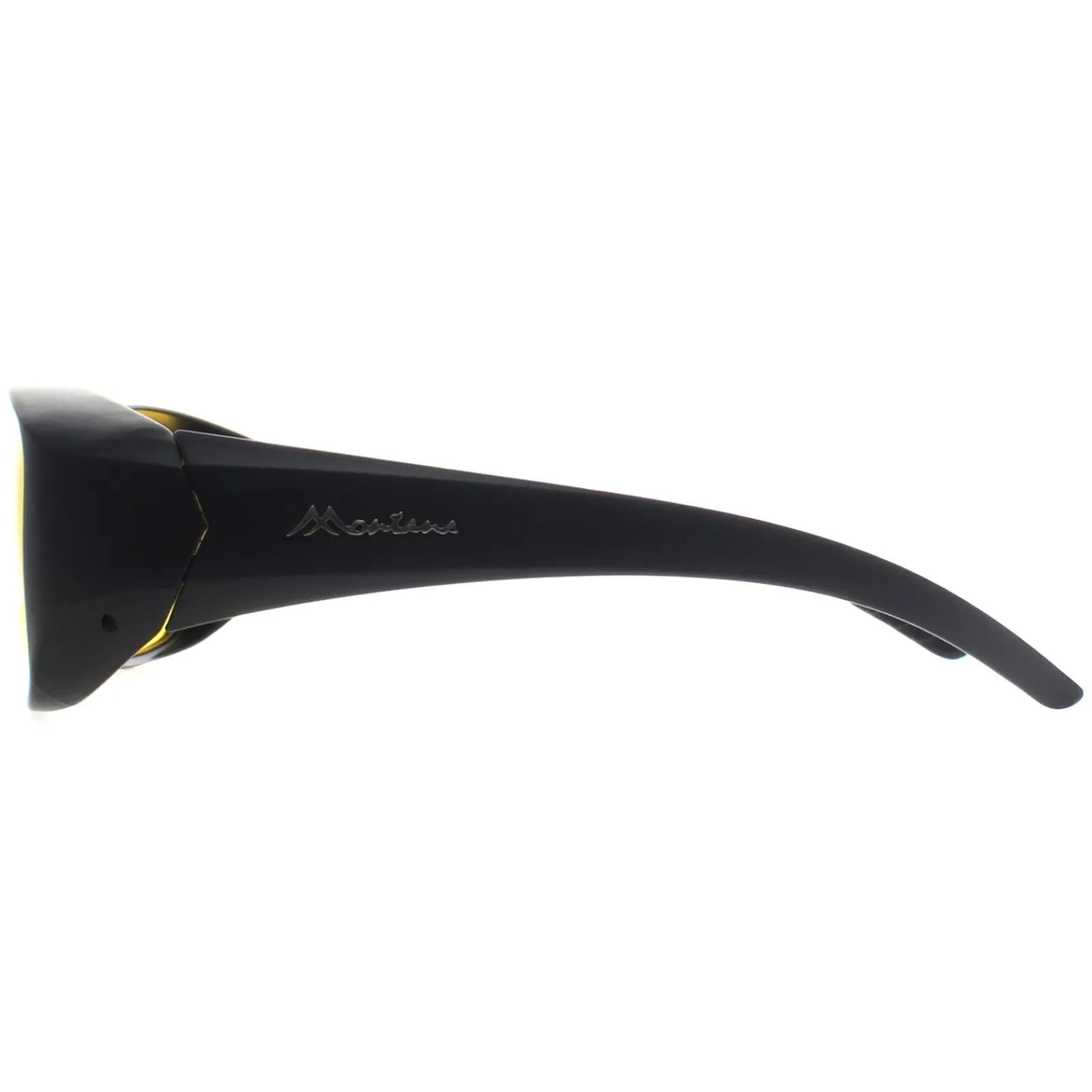 Montana Polarised|Rectangle^Fit Over Glasses Night Driving Sunglasses FO4 H Matte Black Ye