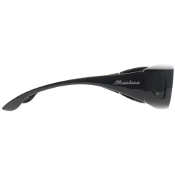 Montana Polarised|Rectangle^Fit Over Glasses Sunglasses FO2 D Shiny Black G15 Polarized