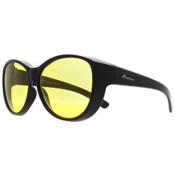 Montana Polarised|Butterfly^Fit Over Glasses Night Driving Sunglasses FO8 C Matte Black Ye