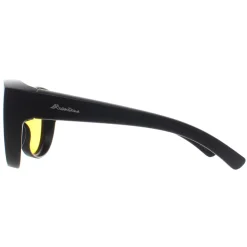 Montana Polarised|Butterfly^Fit Over Glasses Night Driving Sunglasses FO8 C Matte Black Ye