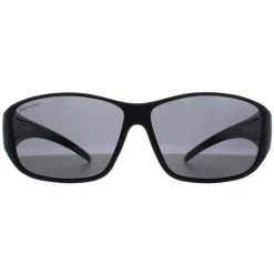 Montana Polarised|Rectangle^Fit Over Glasses Sunglasses FO4 Matte Black Smoke Polarized