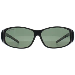 Montana Polarised|Rectangle^Fit Over Glasses Sunglasses MFO1 B Matte Black G15 Polarized
