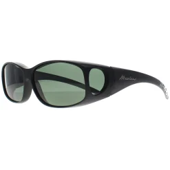 Montana Polarised|Rectangle^Fit Over Glasses Sunglasses MFO1 B Matte Black G15 Polarized