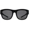 Montana Square|Polarised^Fit Over Glasses Sunglasses FO7 Matte Black Smoke Polarized