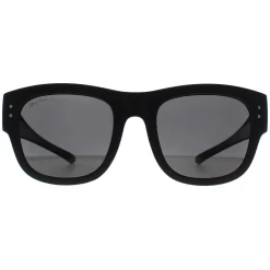 Montana Square|Polarised^Fit Over Glasses Sunglasses FO7 Matte Black Smoke Polarized
