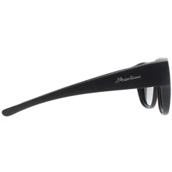 Montana Square|Polarised^Fit Over Glasses Sunglasses FO7 Matte Black Smoke Polarized