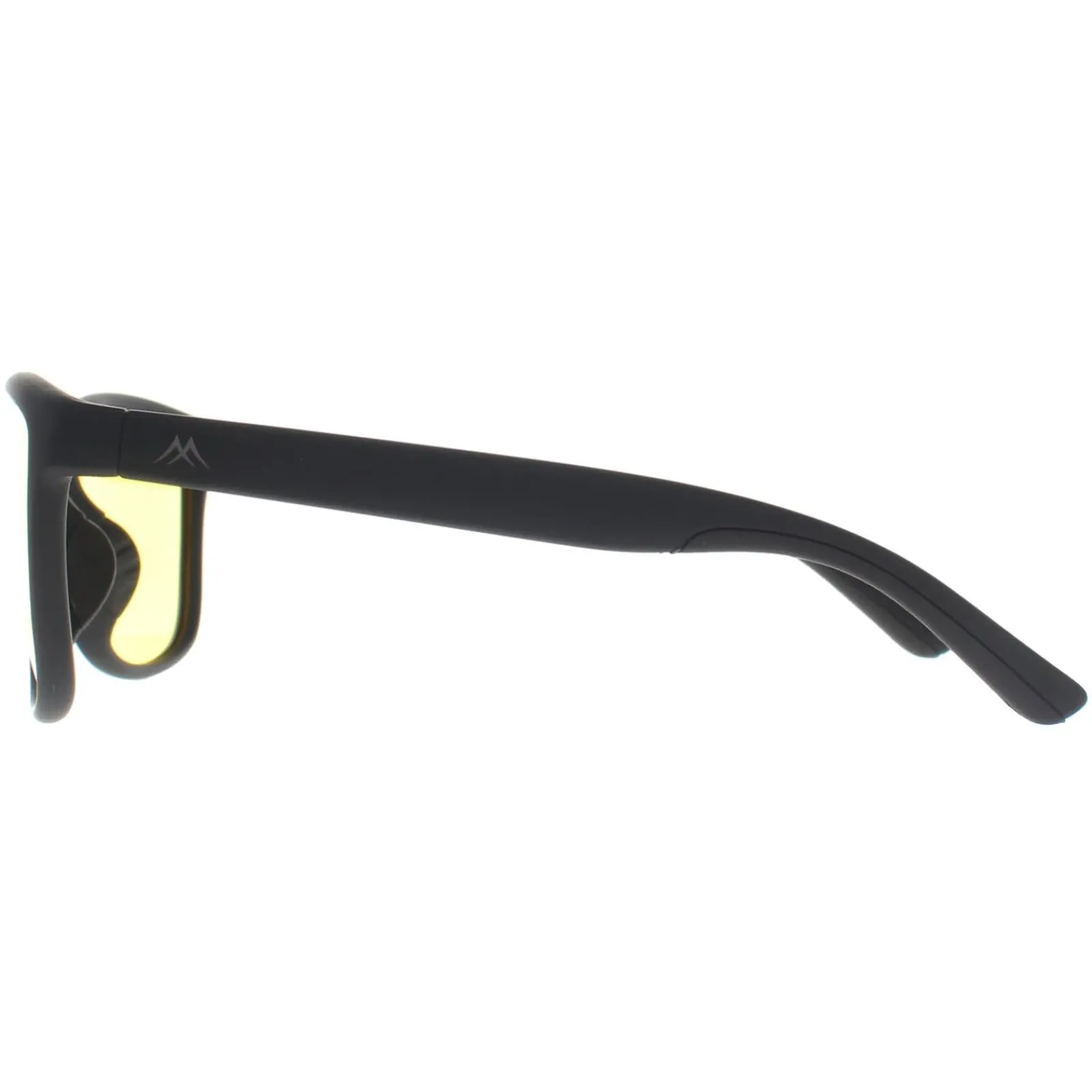 Montana Polarised|Rectangle^Night Driving Sunglasses MP199 D Black Yellow Polarized