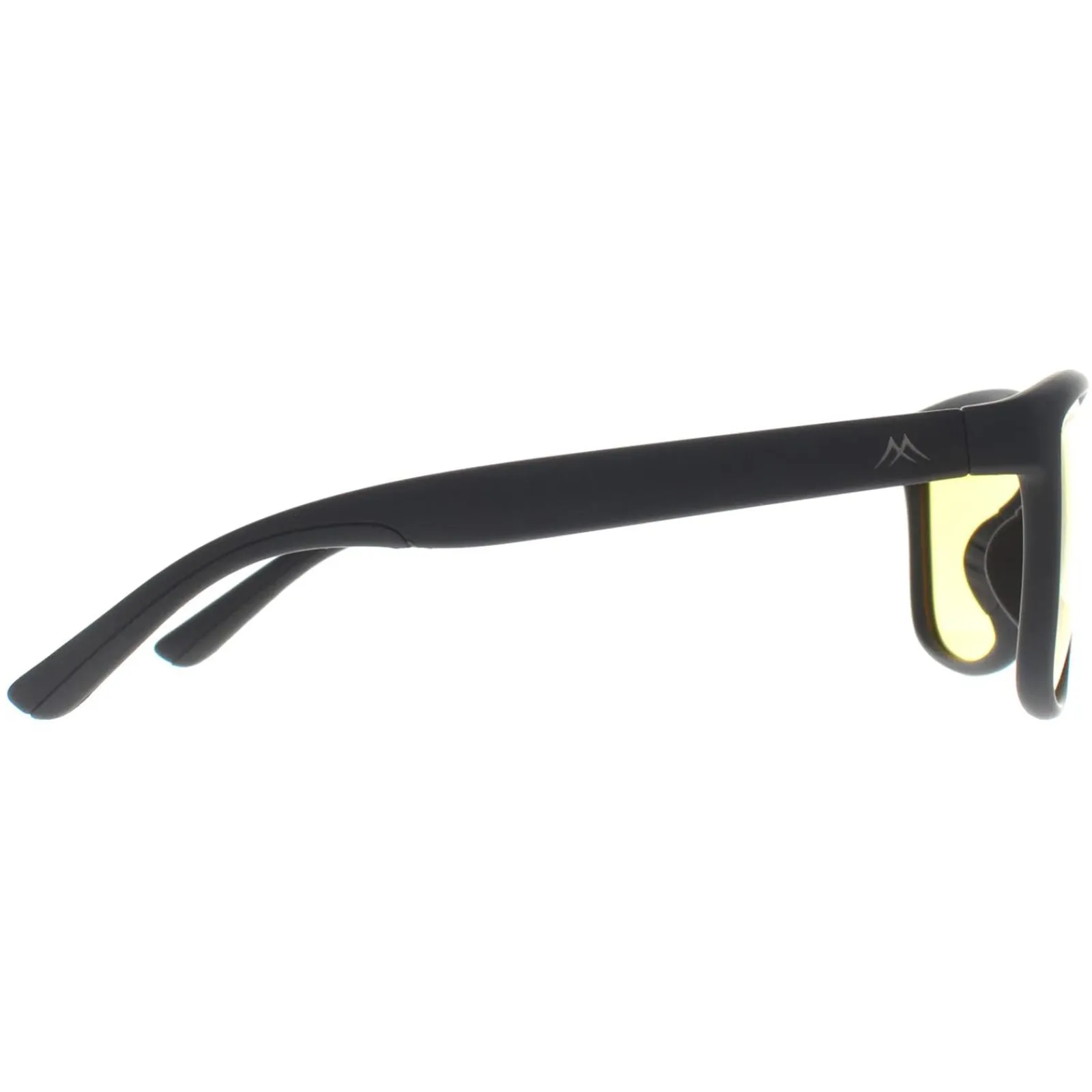 Montana Polarised|Rectangle^Night Driving Sunglasses MP199 D Black Yellow Polarized