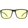 Montana Polarised|Rectangle^Night Driving Sunglasses MP198 D Black Yellow Polarized