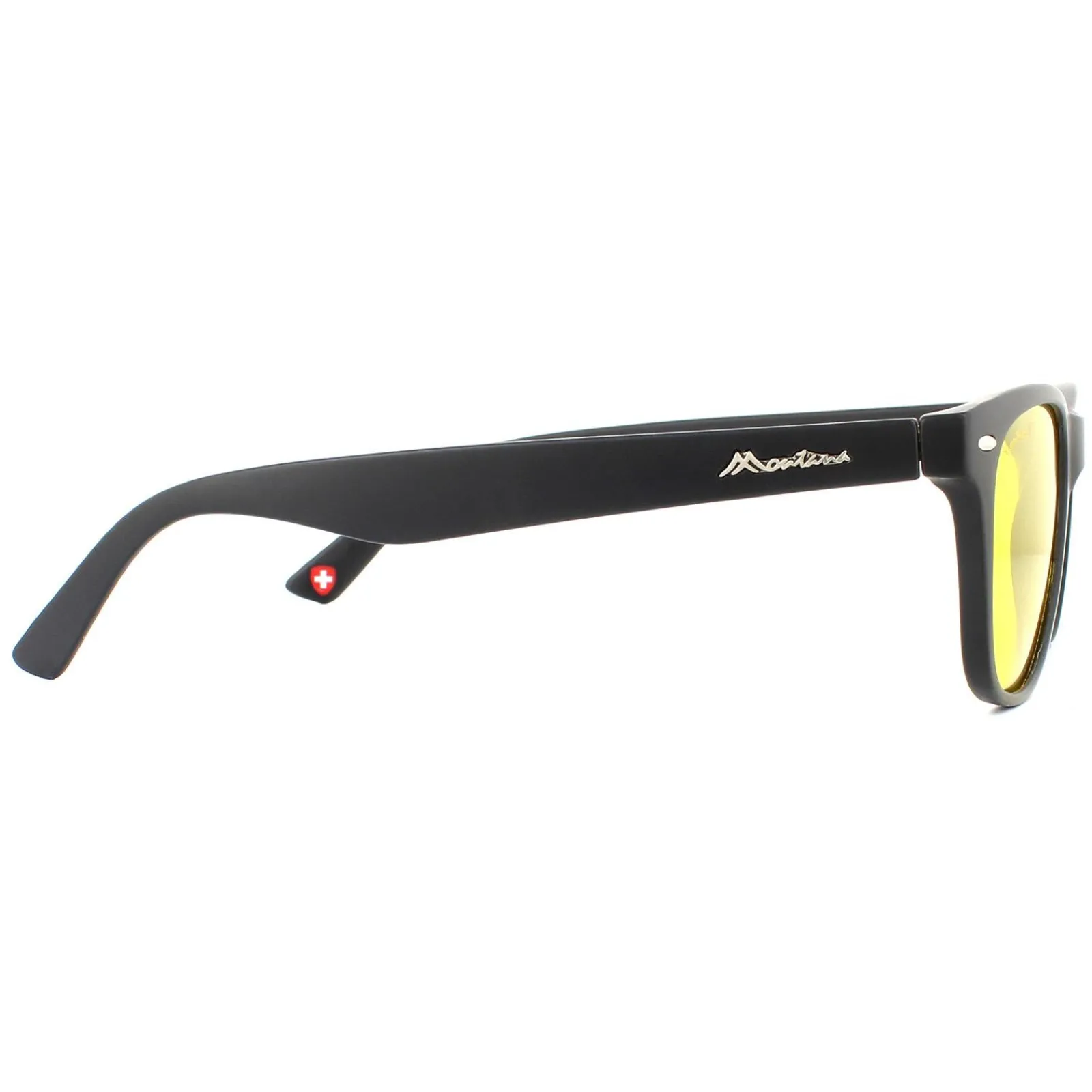 Montana Polarised|Rectangle^Night Driving Sunglasses MP10Y A Turtle Yellow Polarized