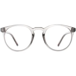 Montana Round|Round^Reading Glasses HMR55 Clear Grey Men Women +1.00