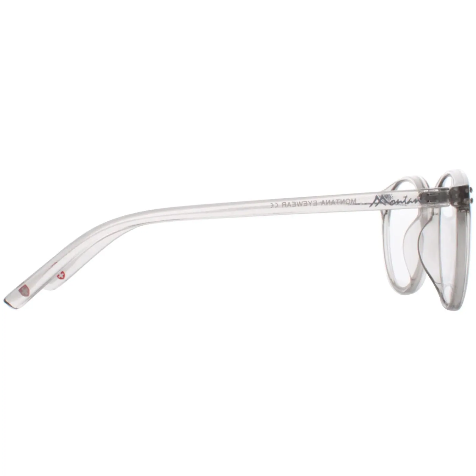 Montana Round|Round^Reading Glasses HMR55 Clear Grey Men Women +1.50