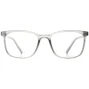 Montana Square|Square^Reading Glasses HMR56 Clear Grey Men Women +1.00