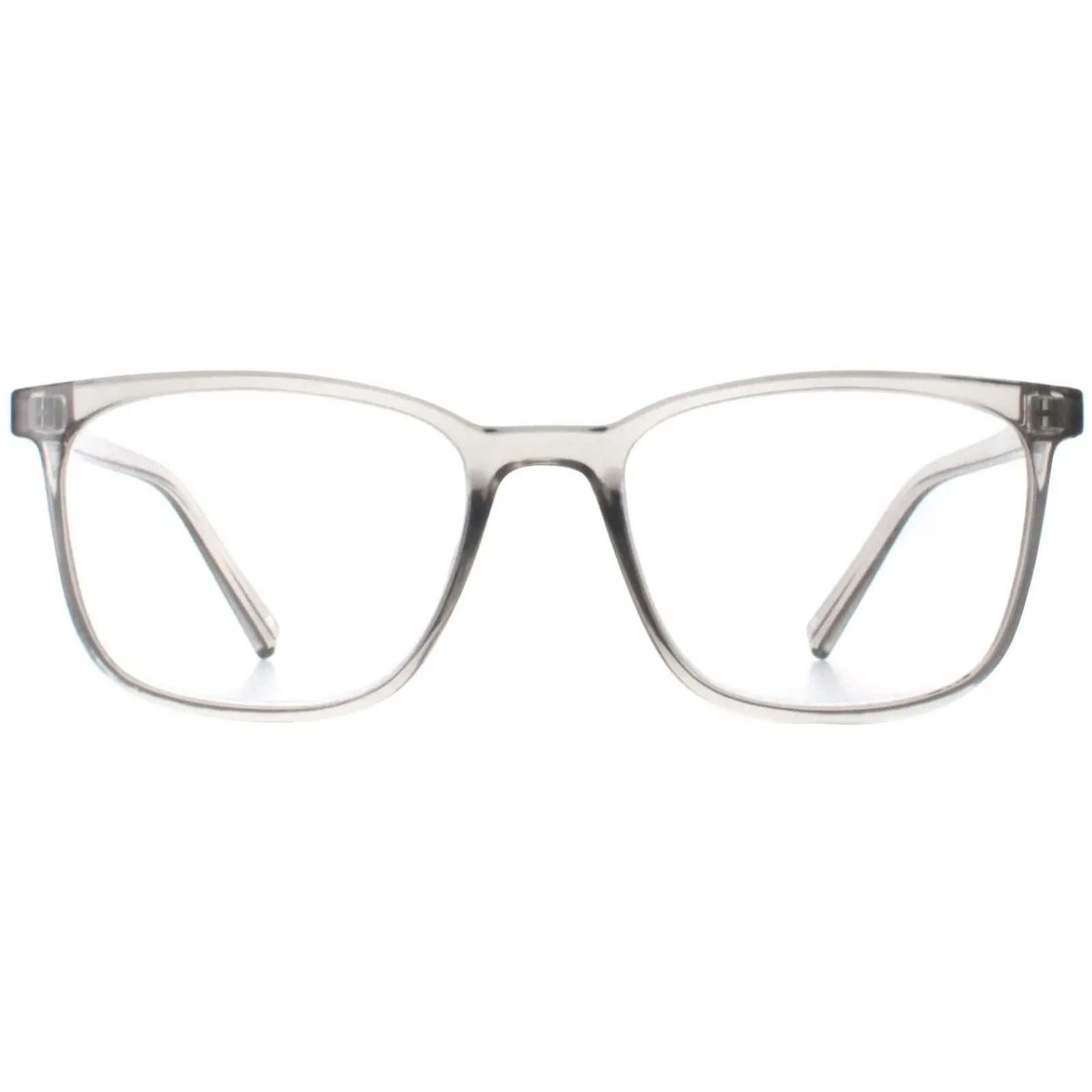 Montana Square|Square^Reading Glasses HMR56 Clear Grey Men Women +1.50
