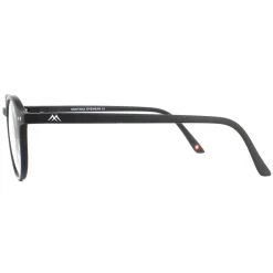 Montana Round|Round^Reading Glasses MR65 Matte Black Men Women +2.50