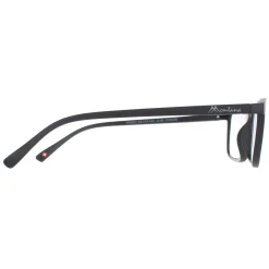Montana Rectangle|Rectangle^Reading Glasses MR62H Matte Black Men Women +3.00