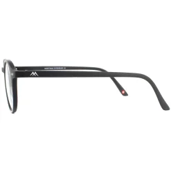 Montana Round^Reading Glasses MR65 Matte Black Men Women +3.00