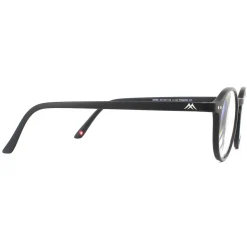 Montana Round^Reading Glasses MR65 Matte Black Men Women +3.00