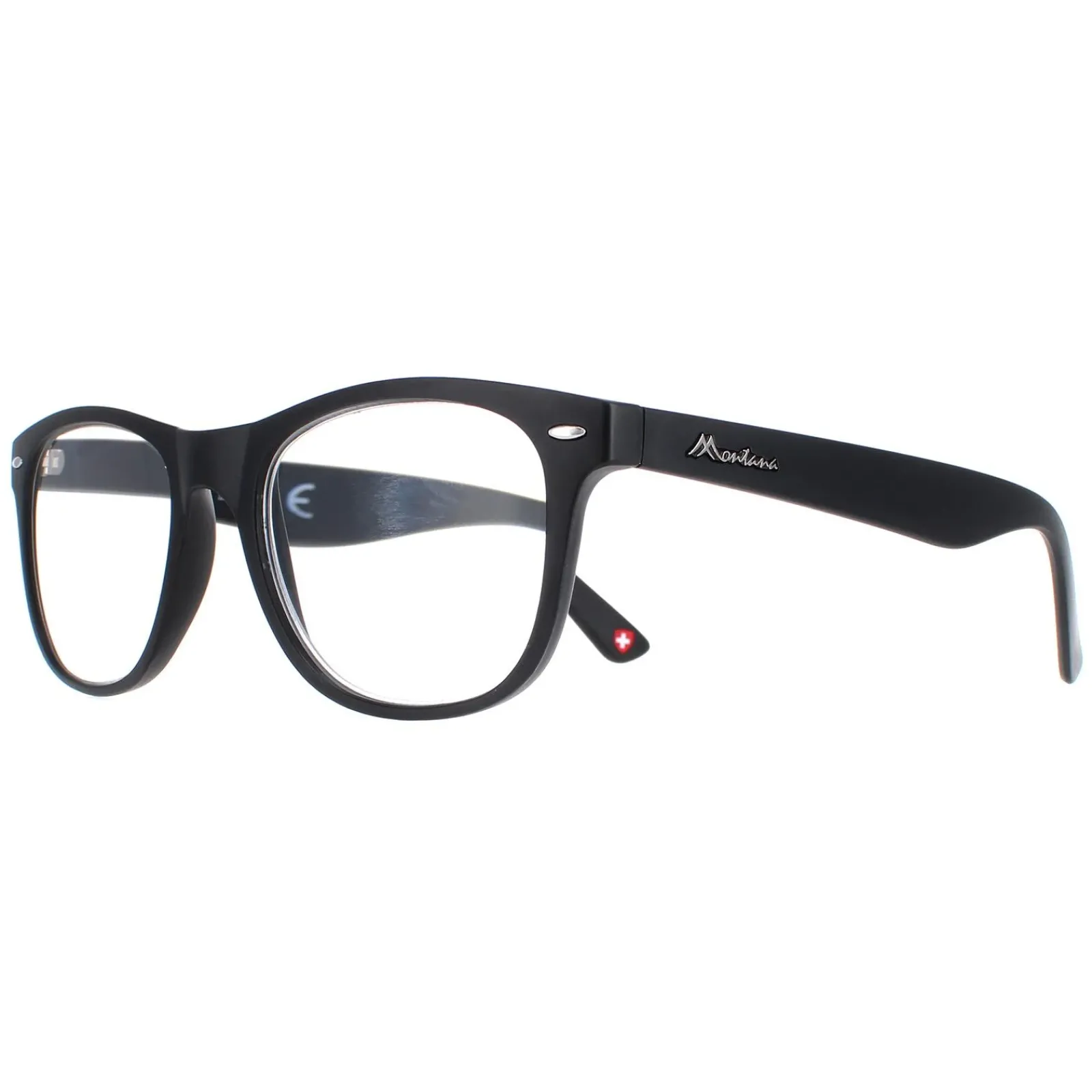 Montana Square|Square^Reading Glasses MR67 Black Men Women +3.00