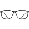 Montana Rectangle|Rectangle^Reading Glasses MR62H Matte Black Men Women +3.00