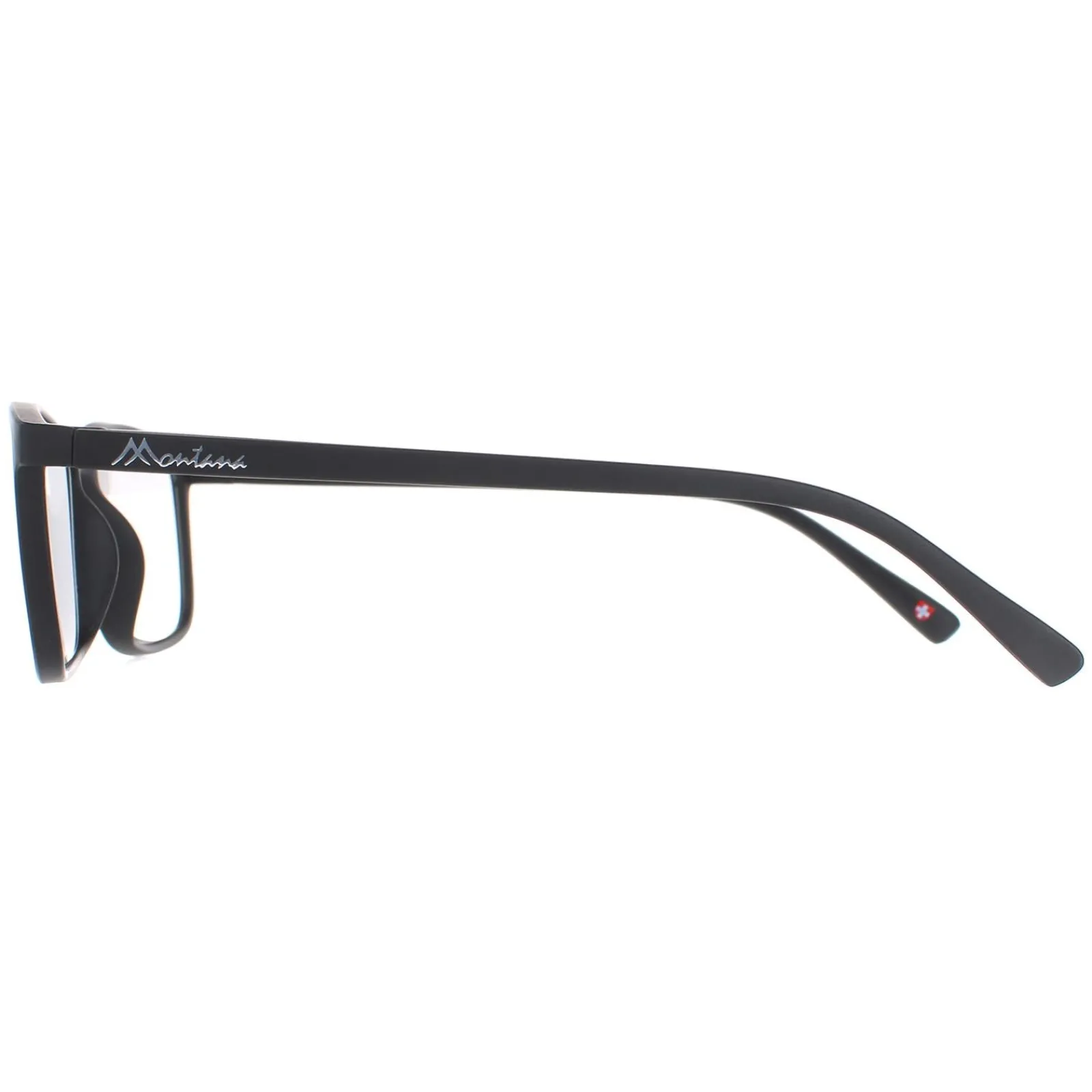 Montana Rectangle|Rectangle^Reading Glasses MR62H Matte Black Men Women +3.00