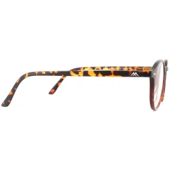 Montana Round|Round^Reading Glasses MR65-A Matte Brown Turtle Men Women +2.50