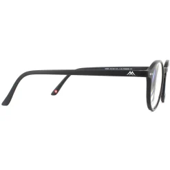 Montana Round|Round^Reading Glasses MR65 Matte Black Men Women +1.00