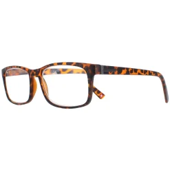 Montana Rectangle|Rectangle^Reading Glasses MR73A Turtle Men Women +1.50