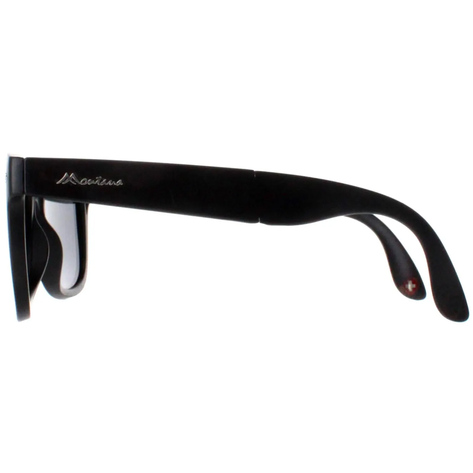 Montana Polarised^Sunglasses FS40 Matte Black Smoke Polarized