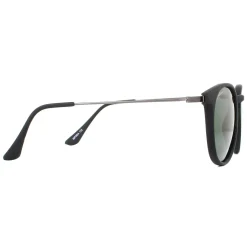 Montana Polarised^Sunglasses MP33 A Black Rubbertouch G15 Green Polarized