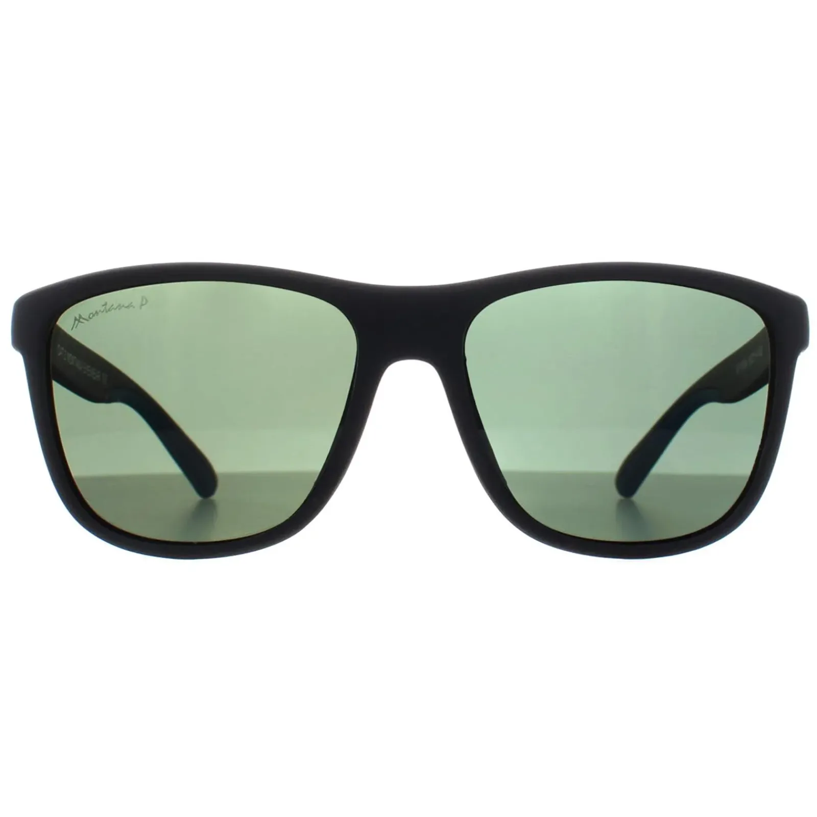 Montana Polarised|Rectangle^Sunglasses MP199 A Black Blue G15 Polarized